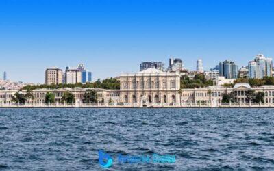 Dolmabahce Palace Dolmabahce Palace exterior view Istanbul