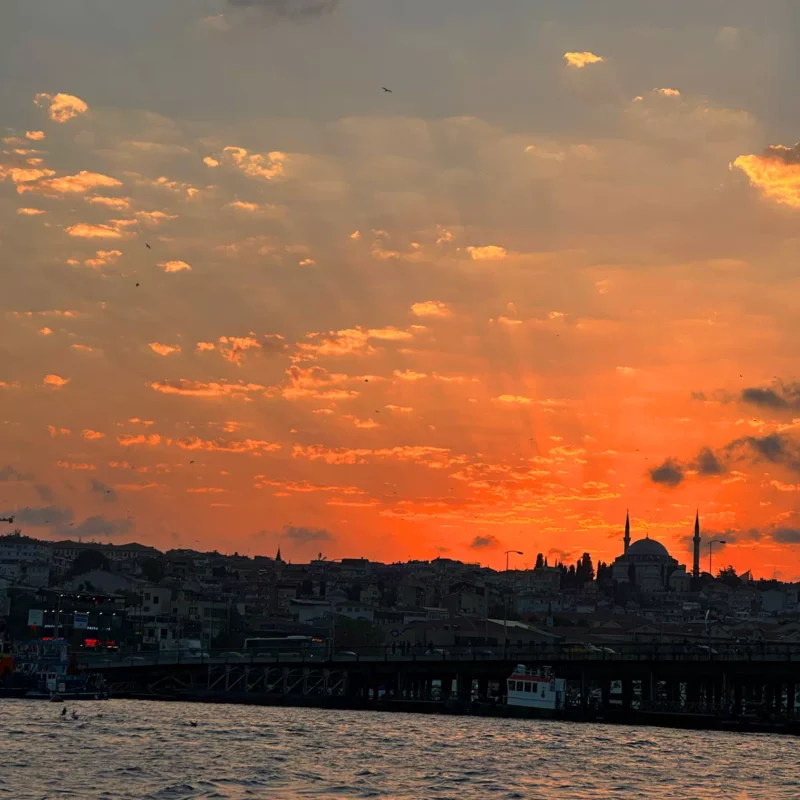 golden horn sunset