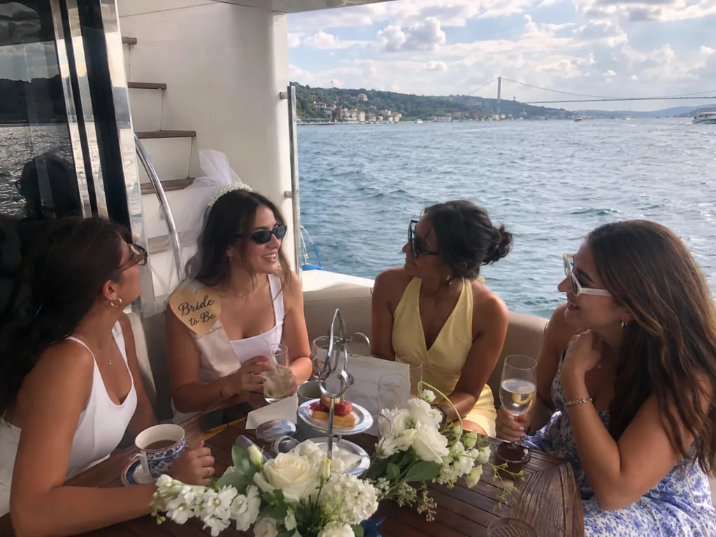 Yacht Bachelorette Party Bosphorus Yacht Bachelorette Party Bosphorus