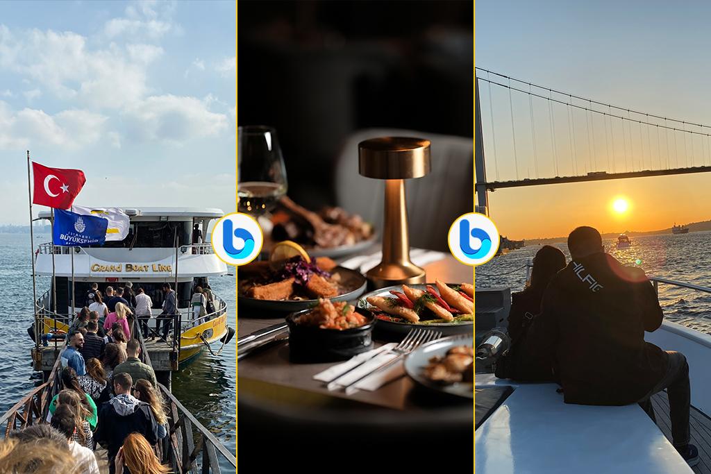 Corporate group hosted on a private Bosphorus cruise