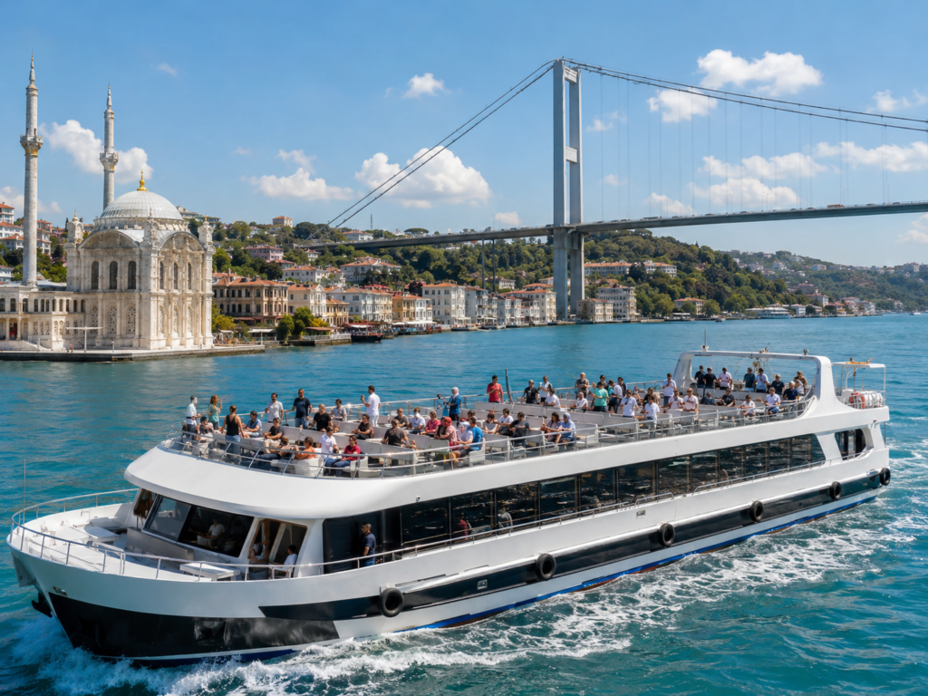 Bosphorus Day Cruise – Daily Sightseeing Tour with Audio Guide