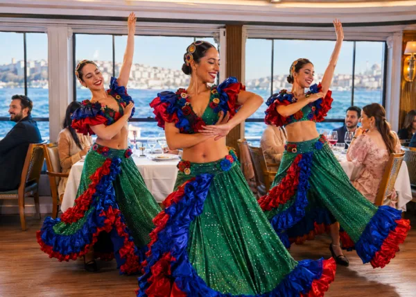 Roman dance show on the Bosphorus VIP dinner cruise