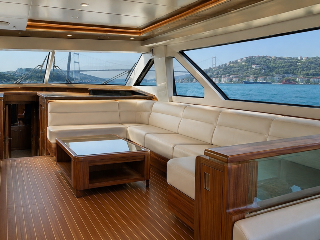 Bosporus 10 private yacht available for charter on the Bosphorus in Istanbul