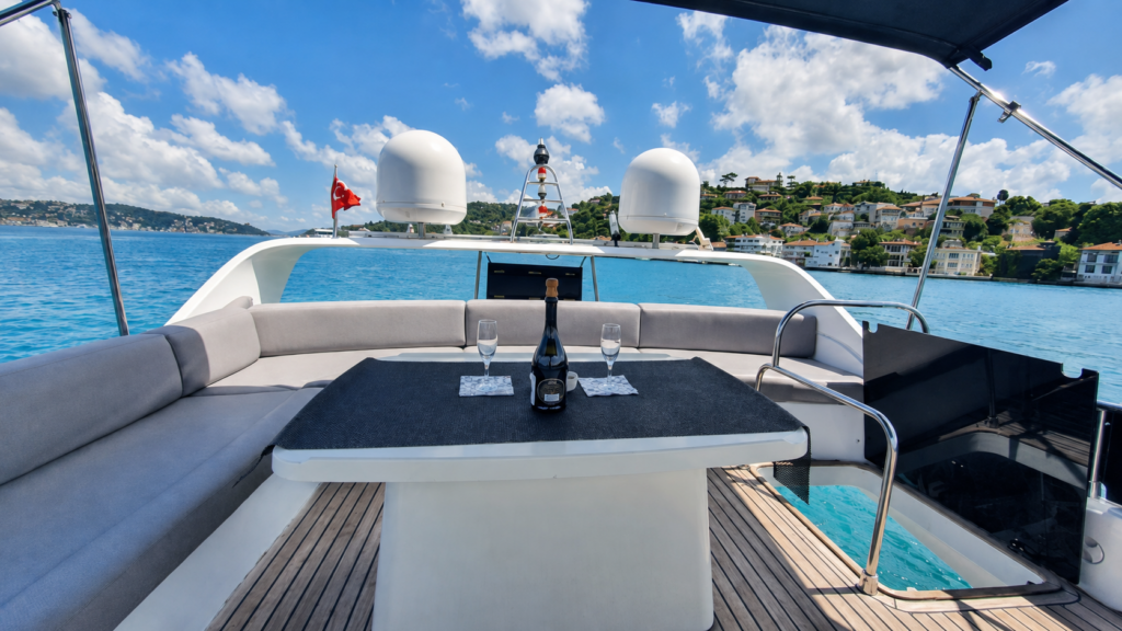Bosporus 2 private yacht available for charter on the Bosphorus in Istanbul