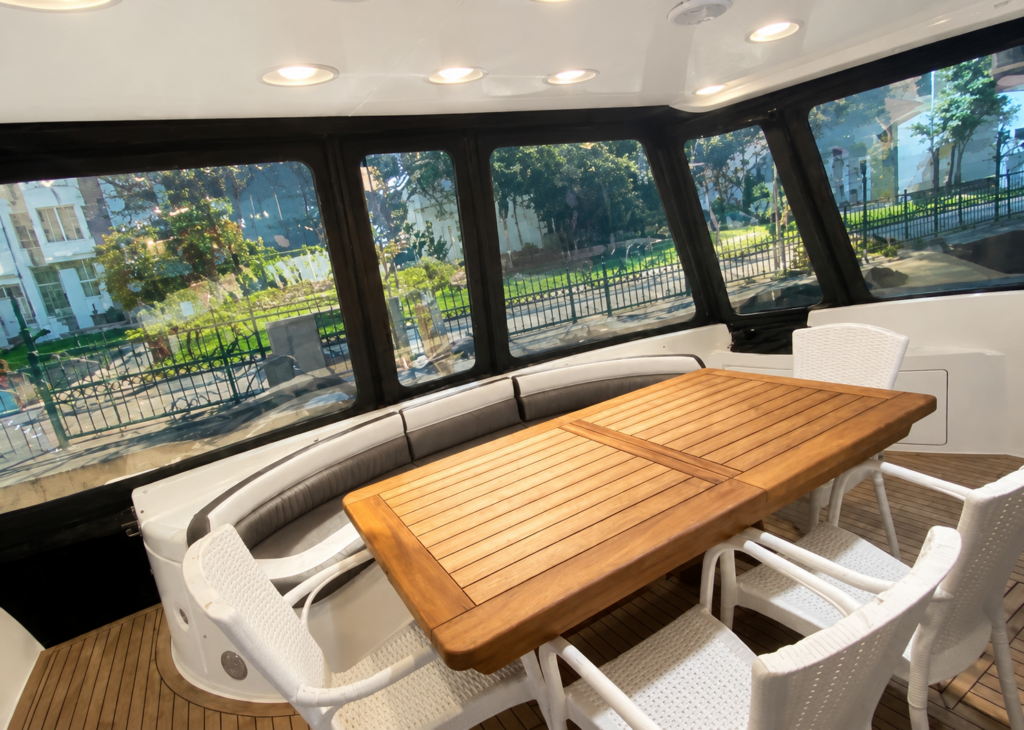 Bosporus 4 private yacht available for charter on the Bosphorus in Istanbul