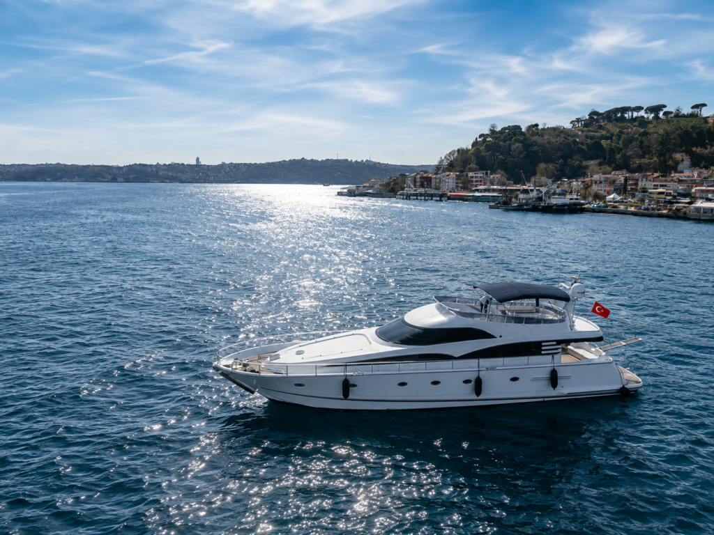Bosporus 5 private yacht available for charter on the Bosphorus in Istanbul