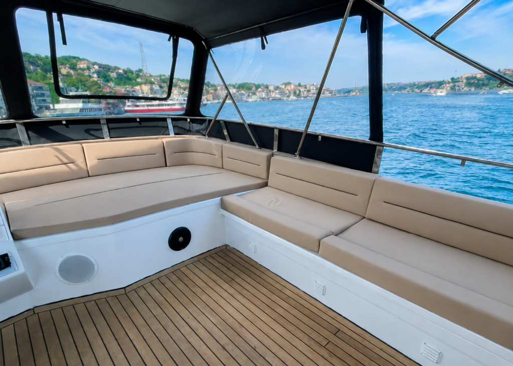 Bosporus 8 private yacht available for charter on the Bosphorus in Istanbul