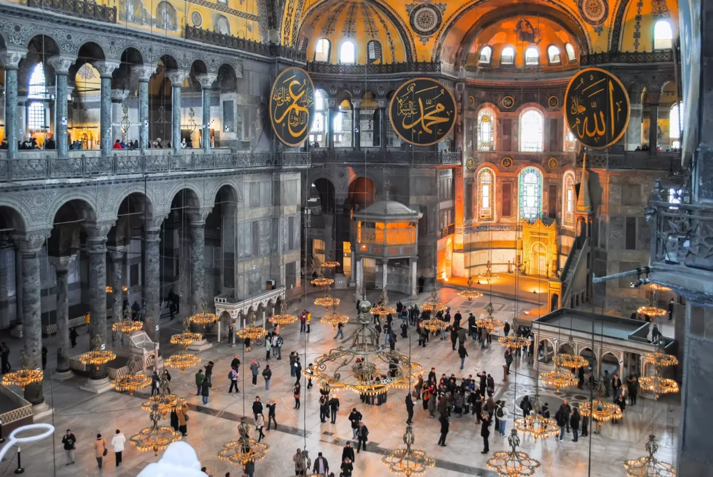Hagia Sophia visited on the Istanbul Port shore excursion