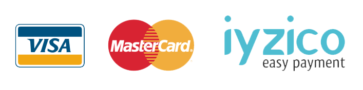 iyzico secure payment, Visa, Mastercard