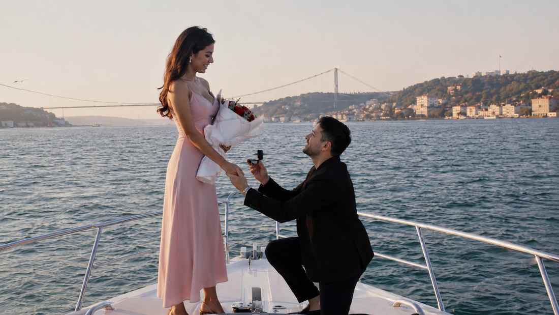 Sunset Yacht Proposal